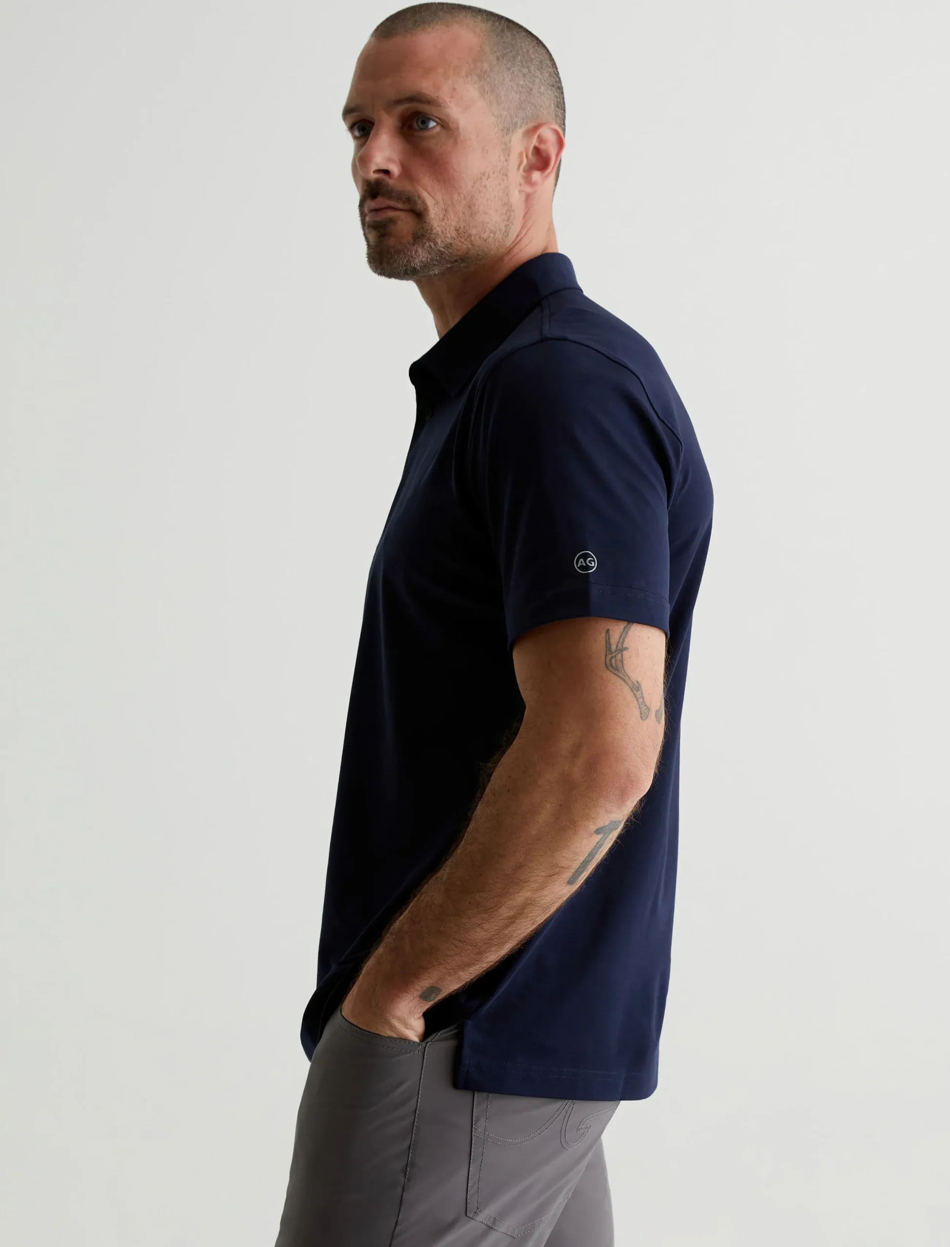AG Jeans Ace Active Performance Polo