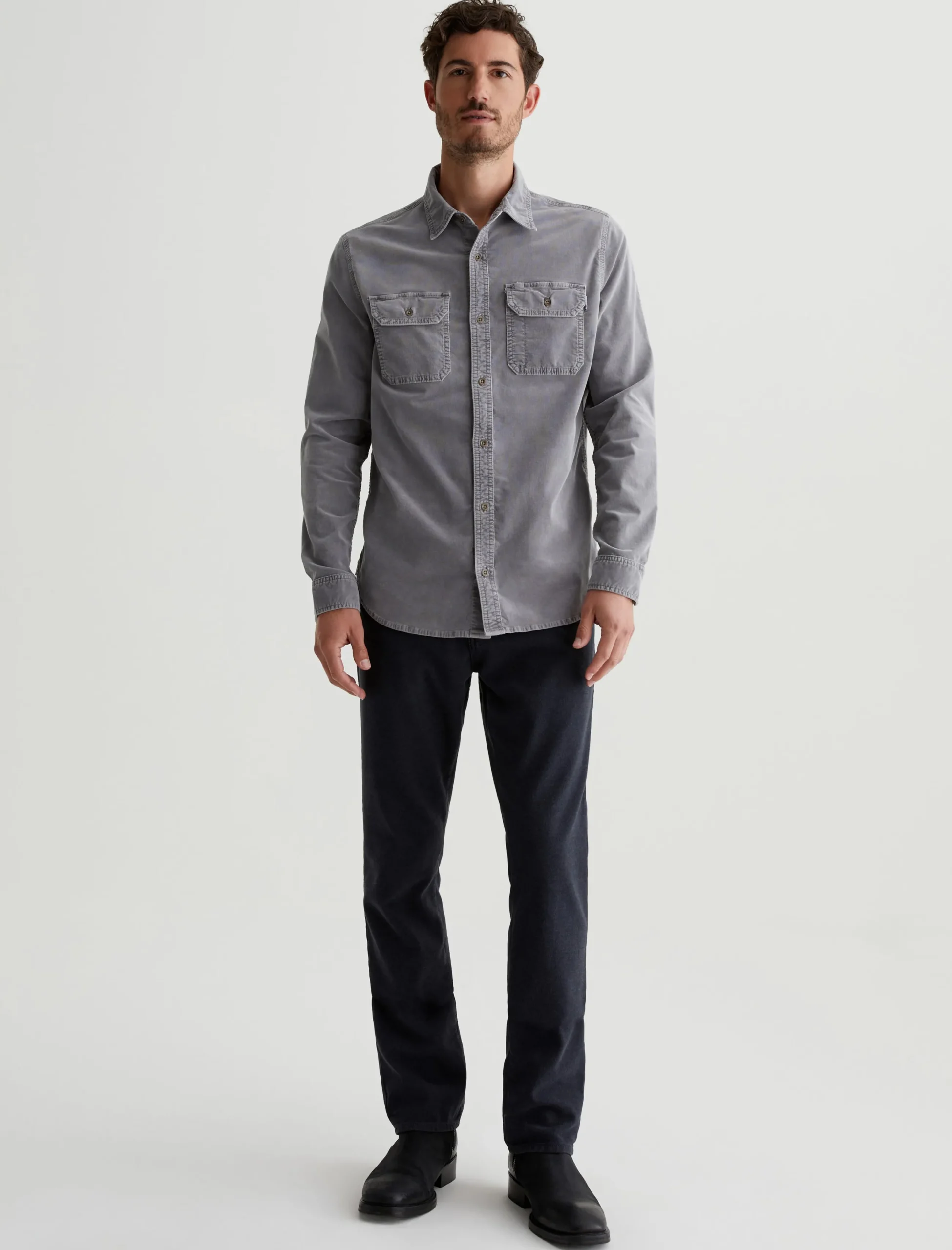AG Jeans Aiden Utility Corduroy Shirt