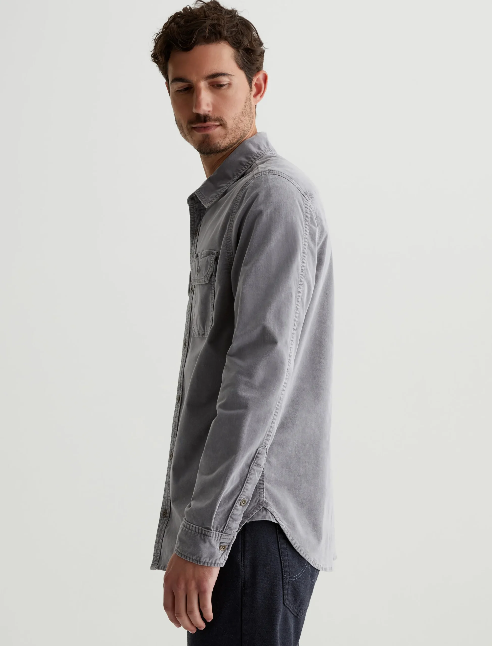 AG Jeans Aiden Utility Corduroy Shirt