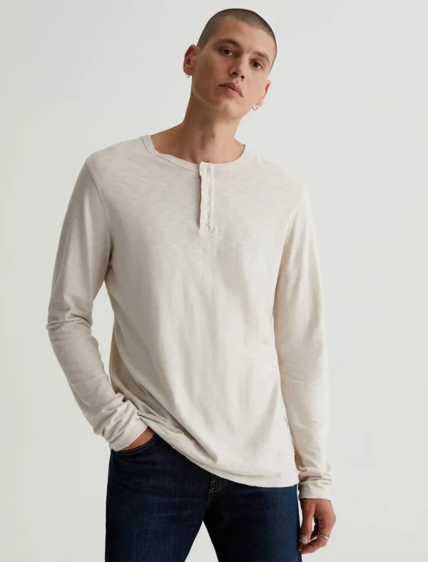 AG Jeans Bryce Long Sleeve Henley