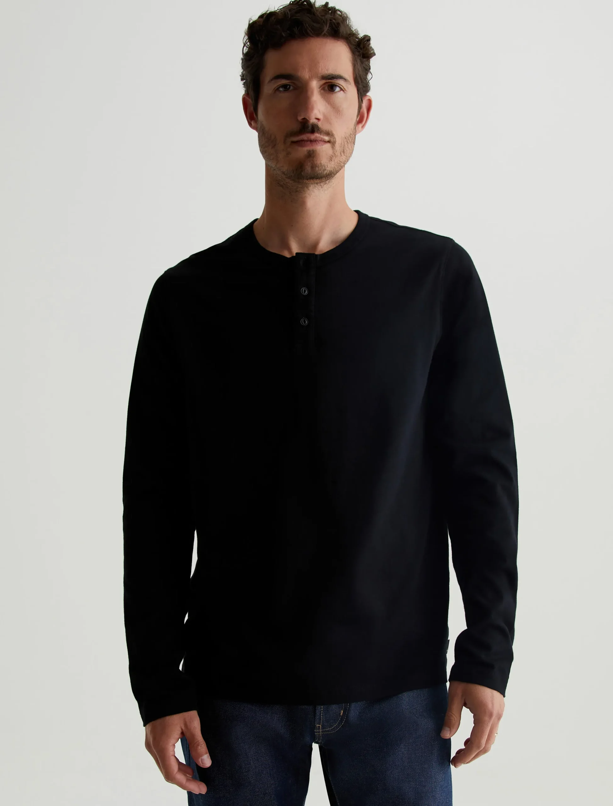 AG Jeans Bryce Long Sleeve Henley