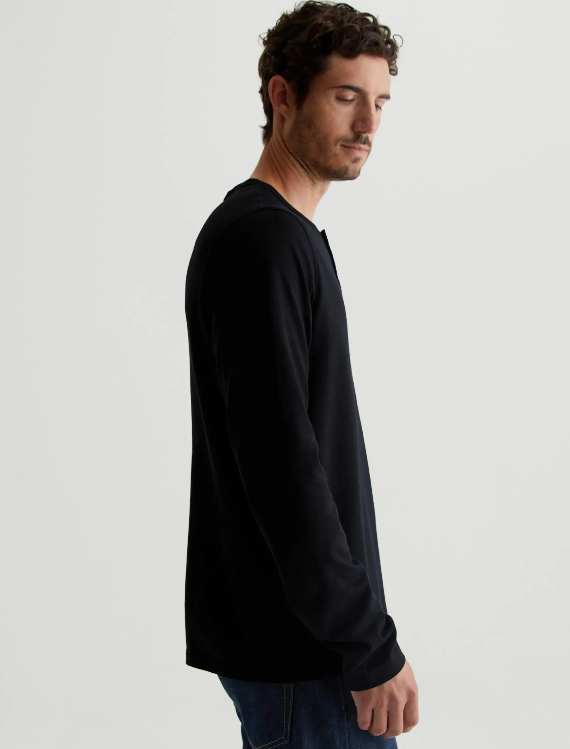 AG Jeans Bryce Long Sleeve Henley