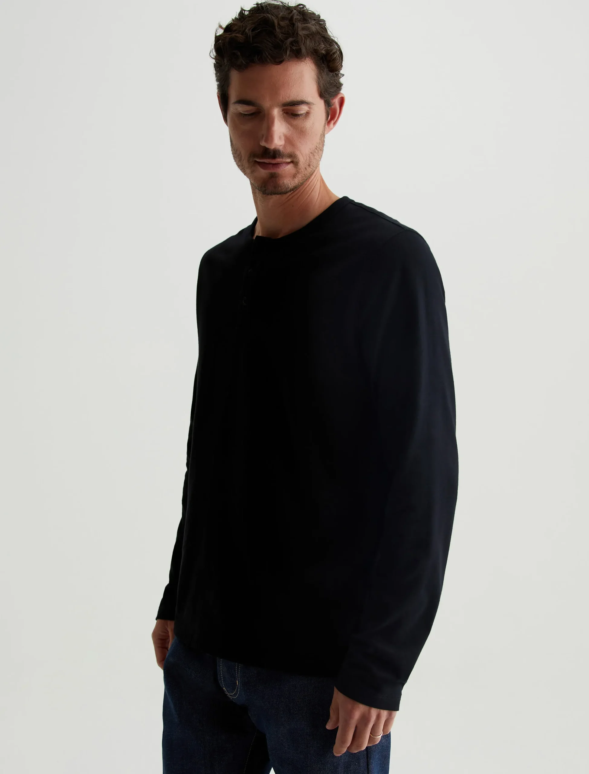 AG Jeans Bryce Long Sleeve Henley