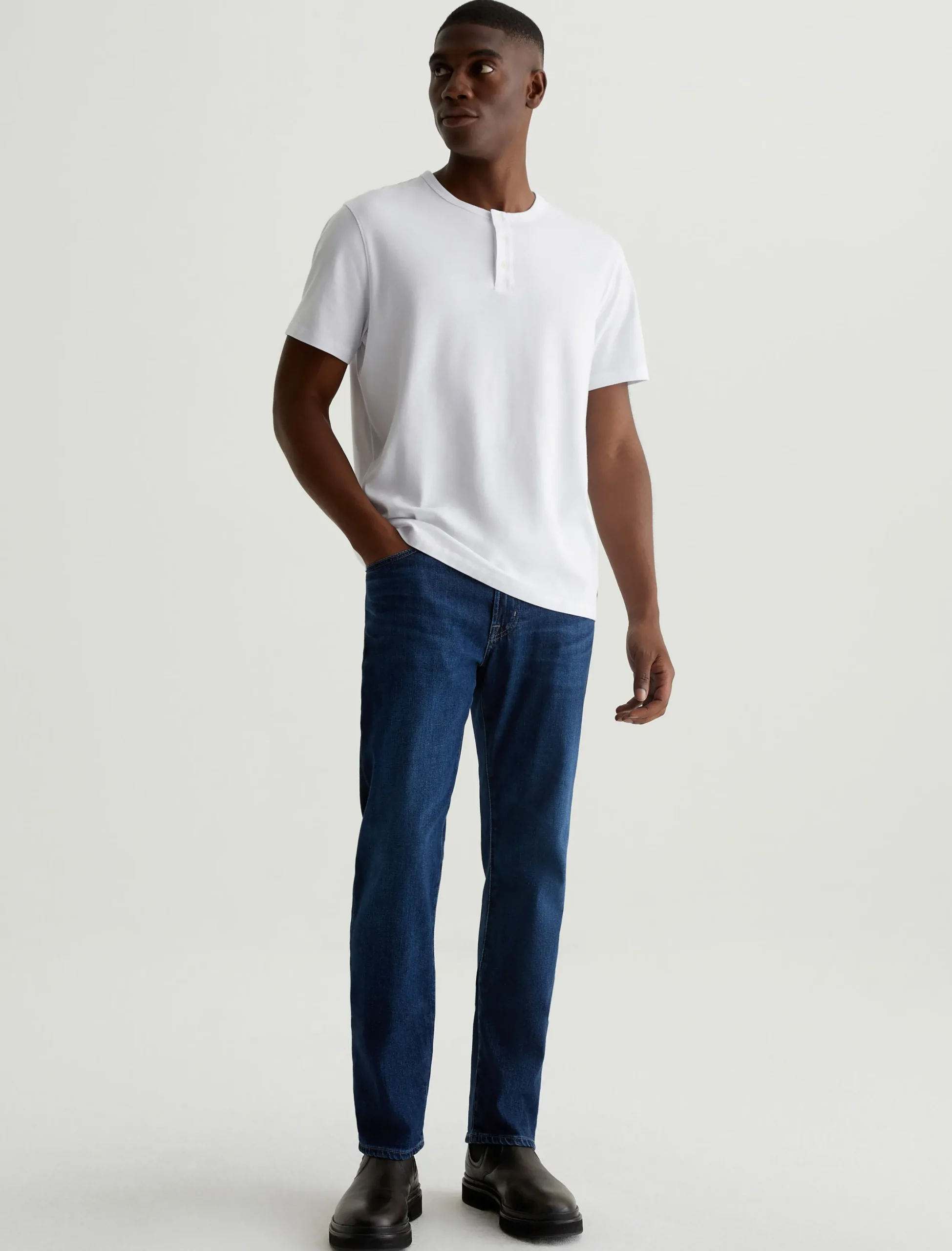 AG Jeans Bryce Short Sleeve Henley