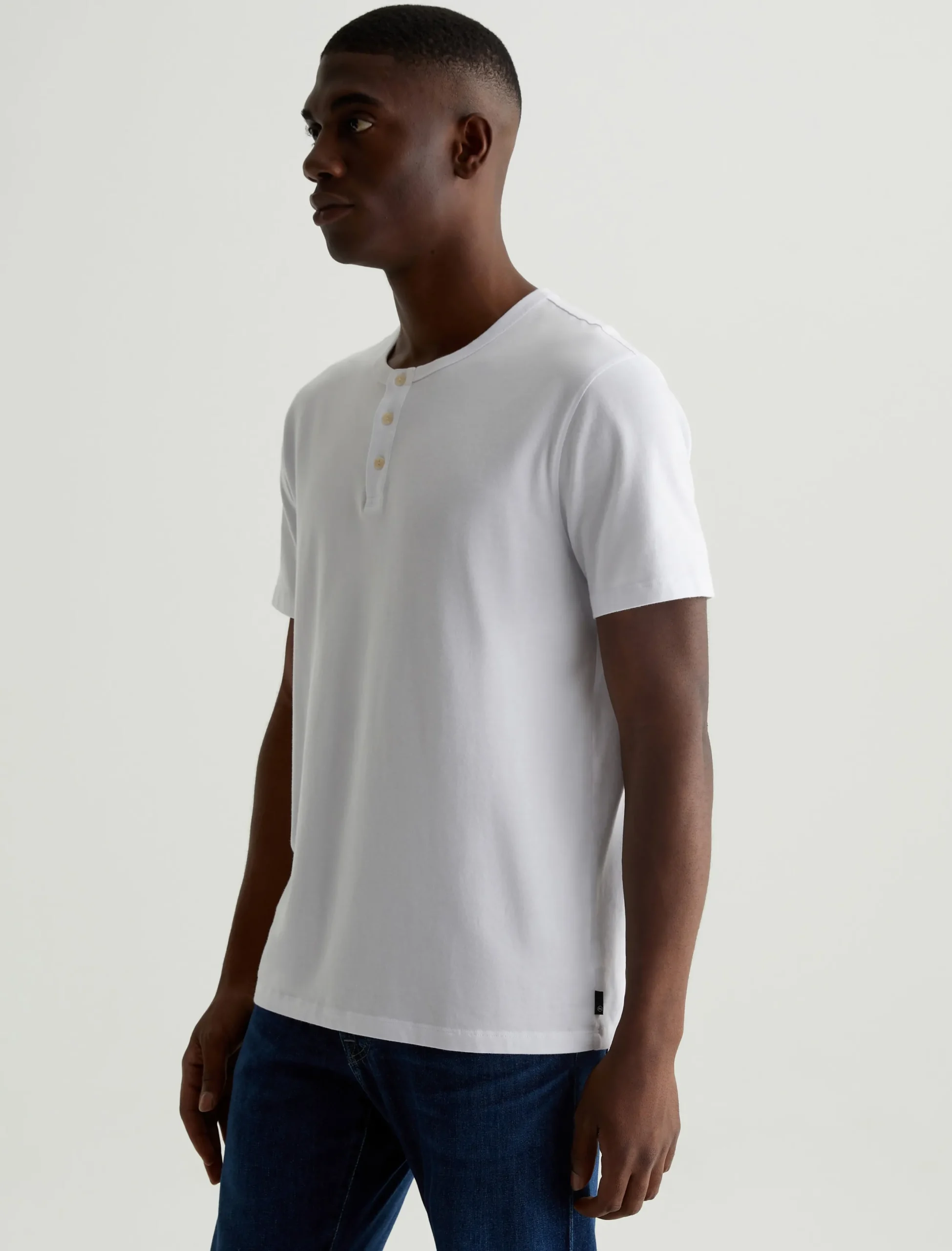 AG Jeans Bryce Short Sleeve Henley