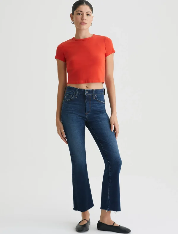 Women AG Jeans Farrah Boot Crop