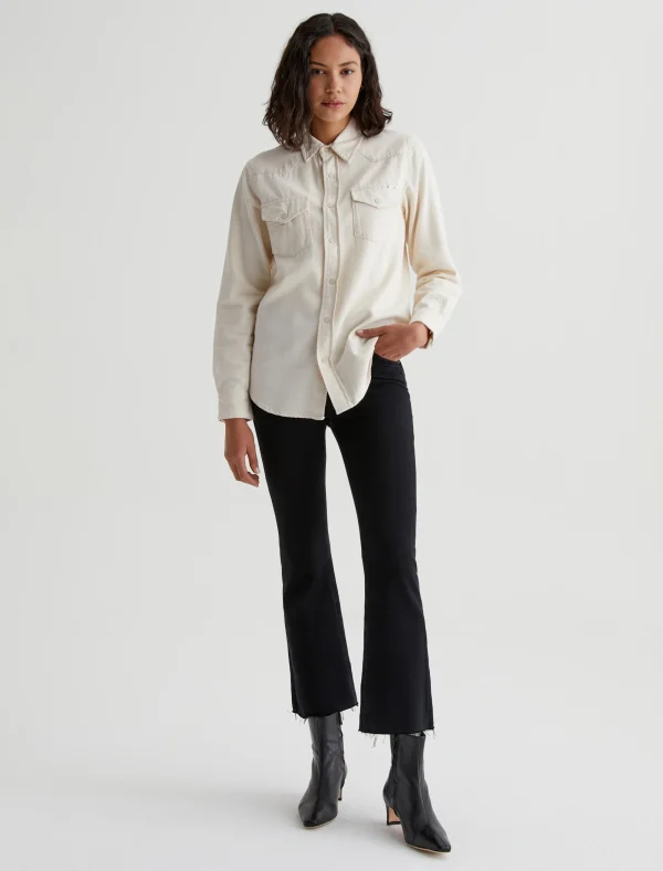 Women AG Jeans Farrah Boot Crop