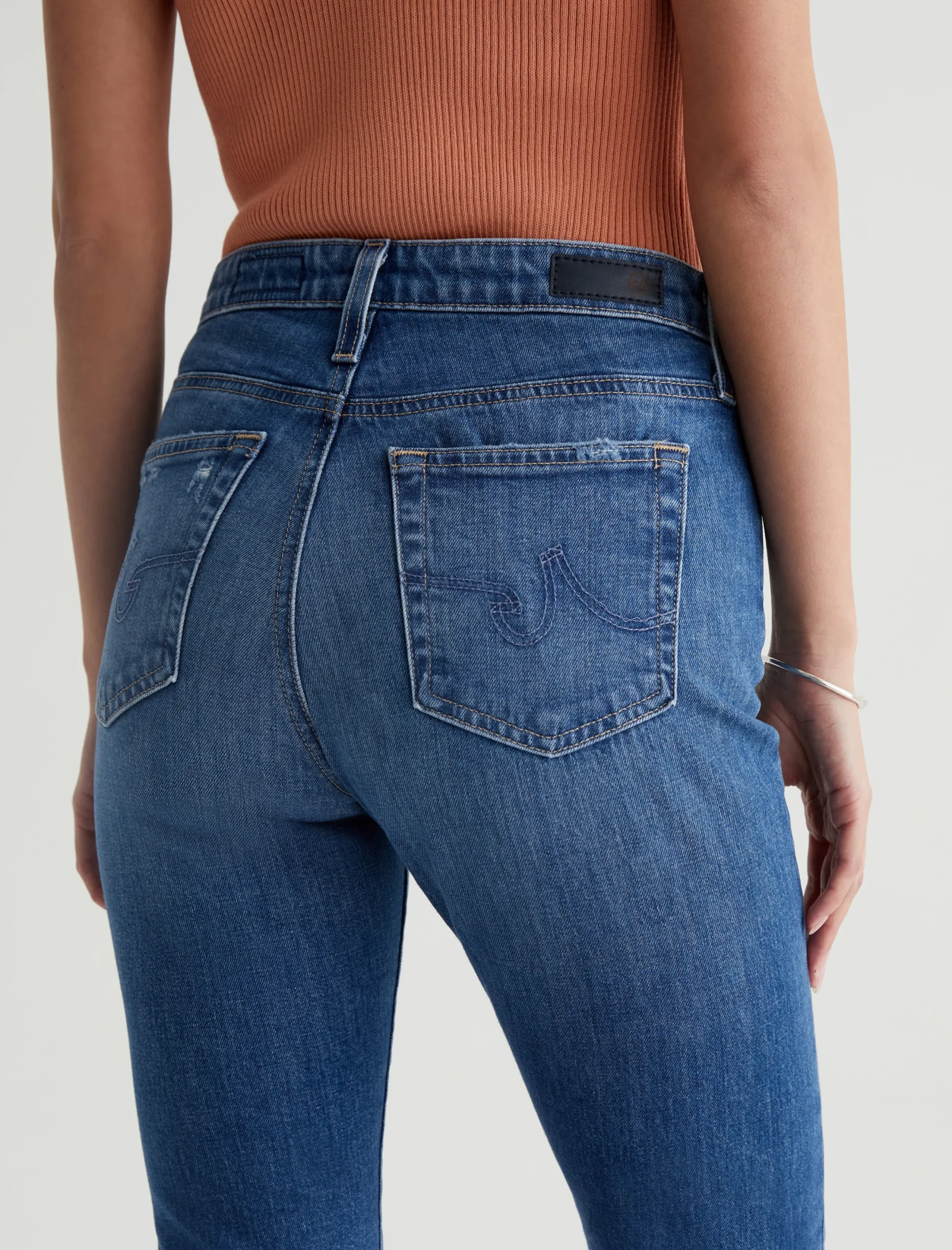 Women AG Jeans Farrah Boot Crop