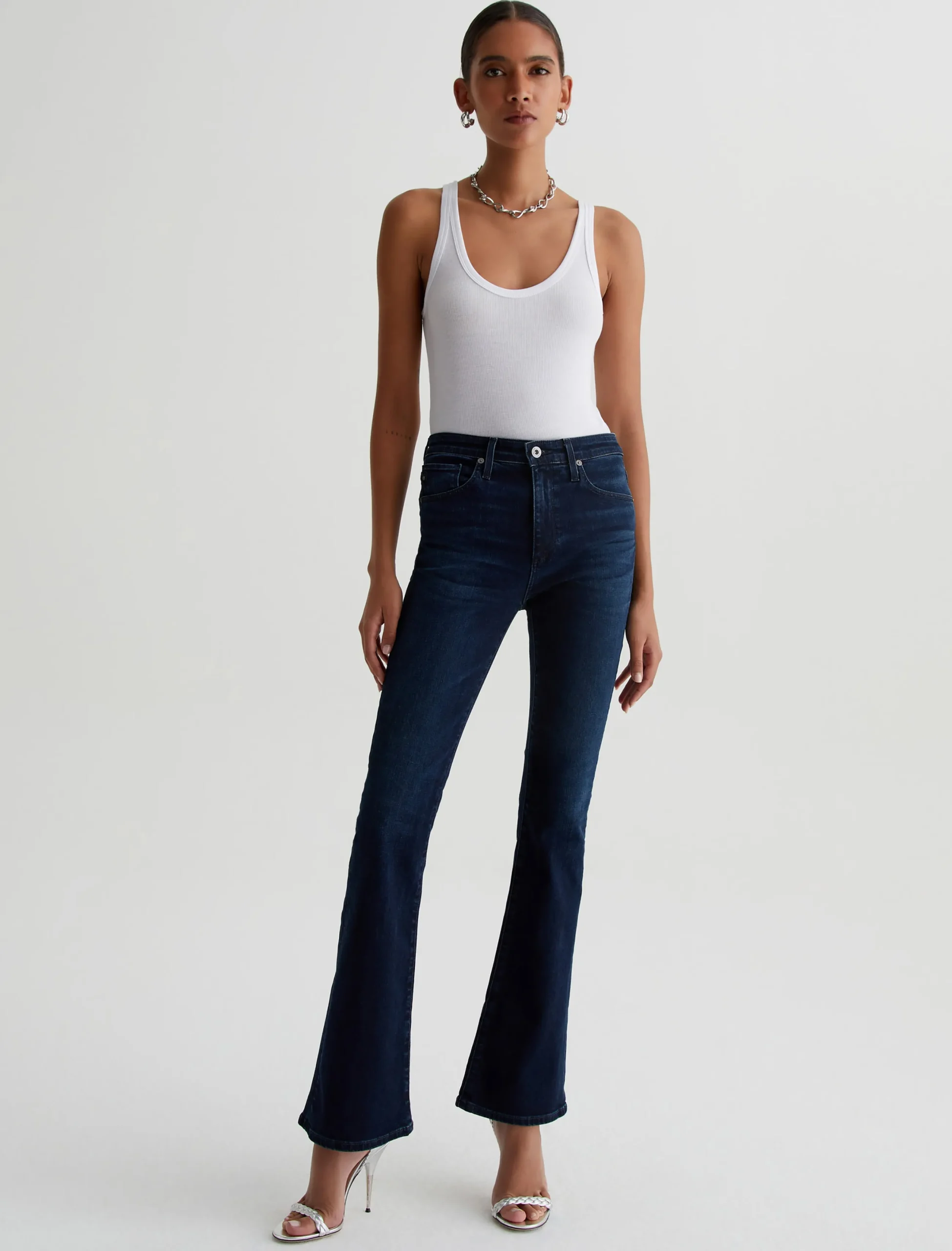 Women AG Jeans Farrah Boot Vapor Wash