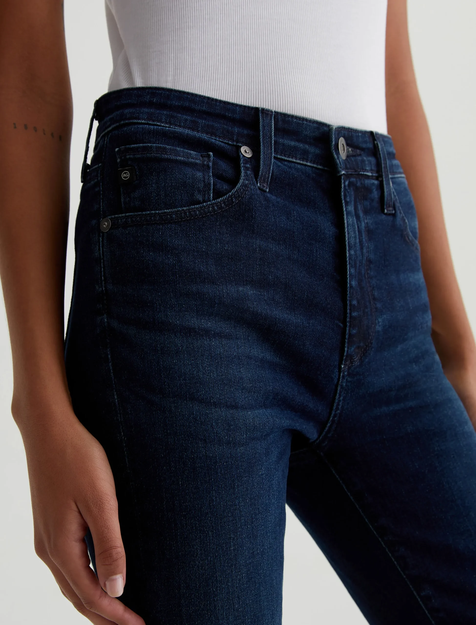 Women AG Jeans Farrah Boot Vapor Wash