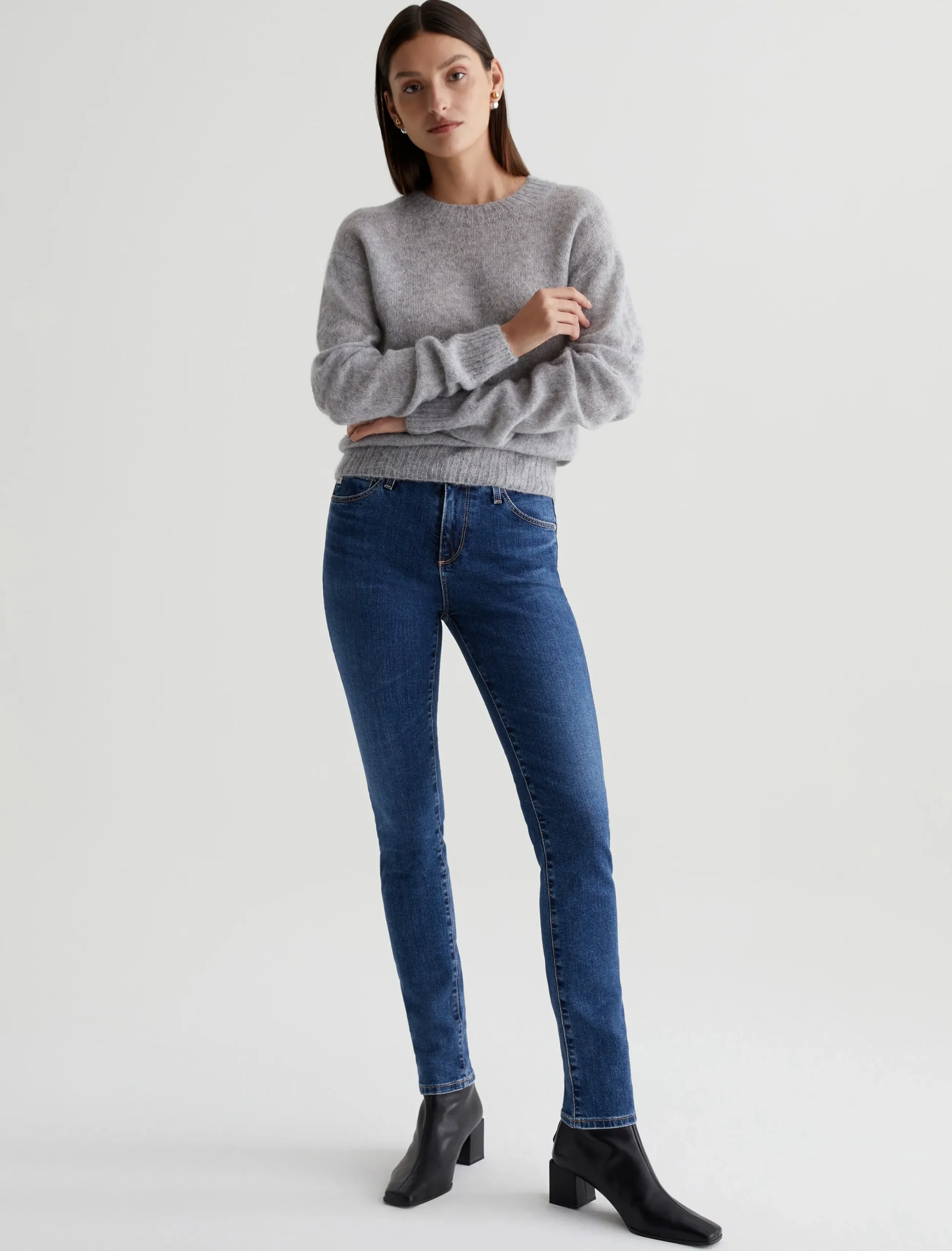 Women AG Jeans Prima Vapor Wash