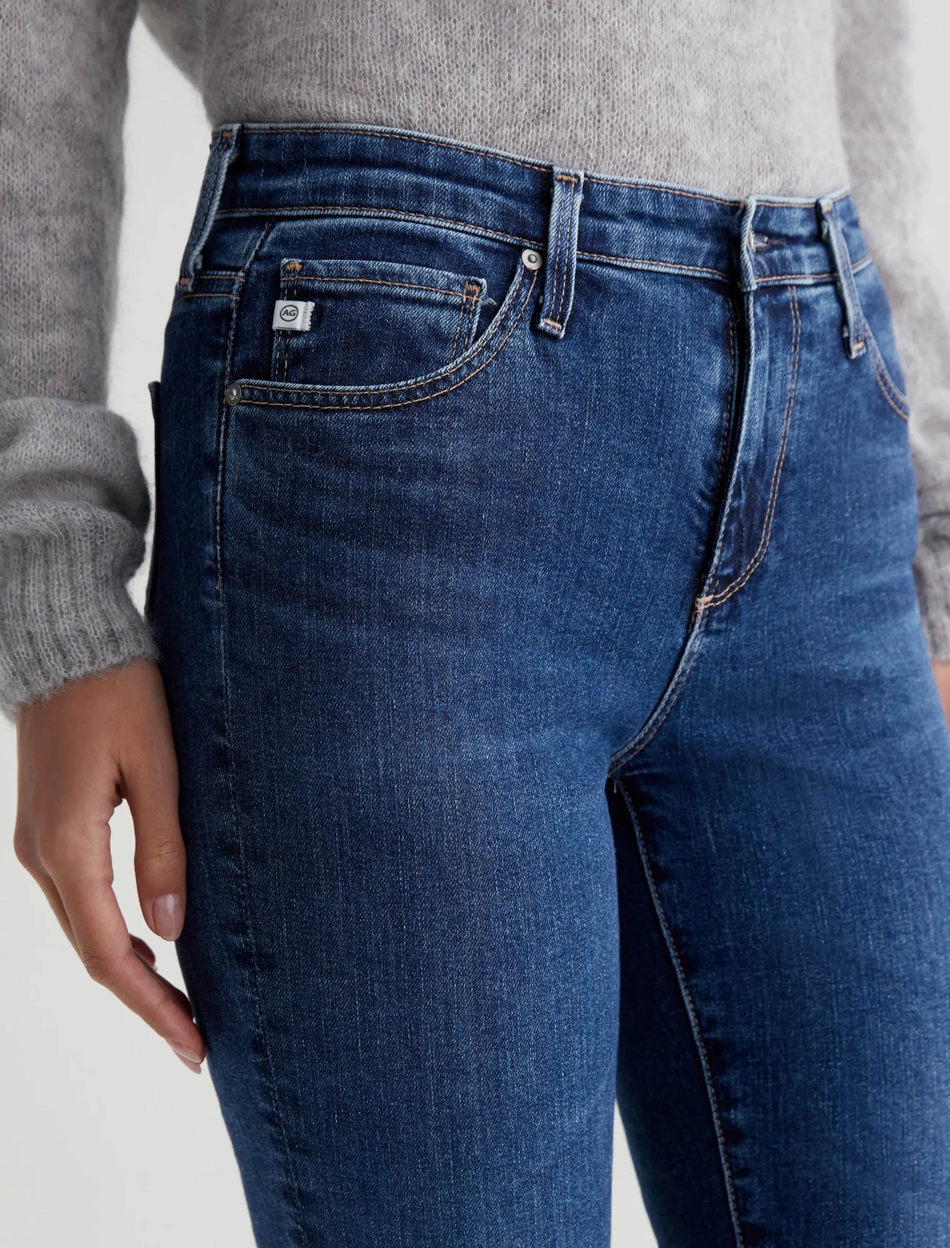 Women AG Jeans Prima Vapor Wash