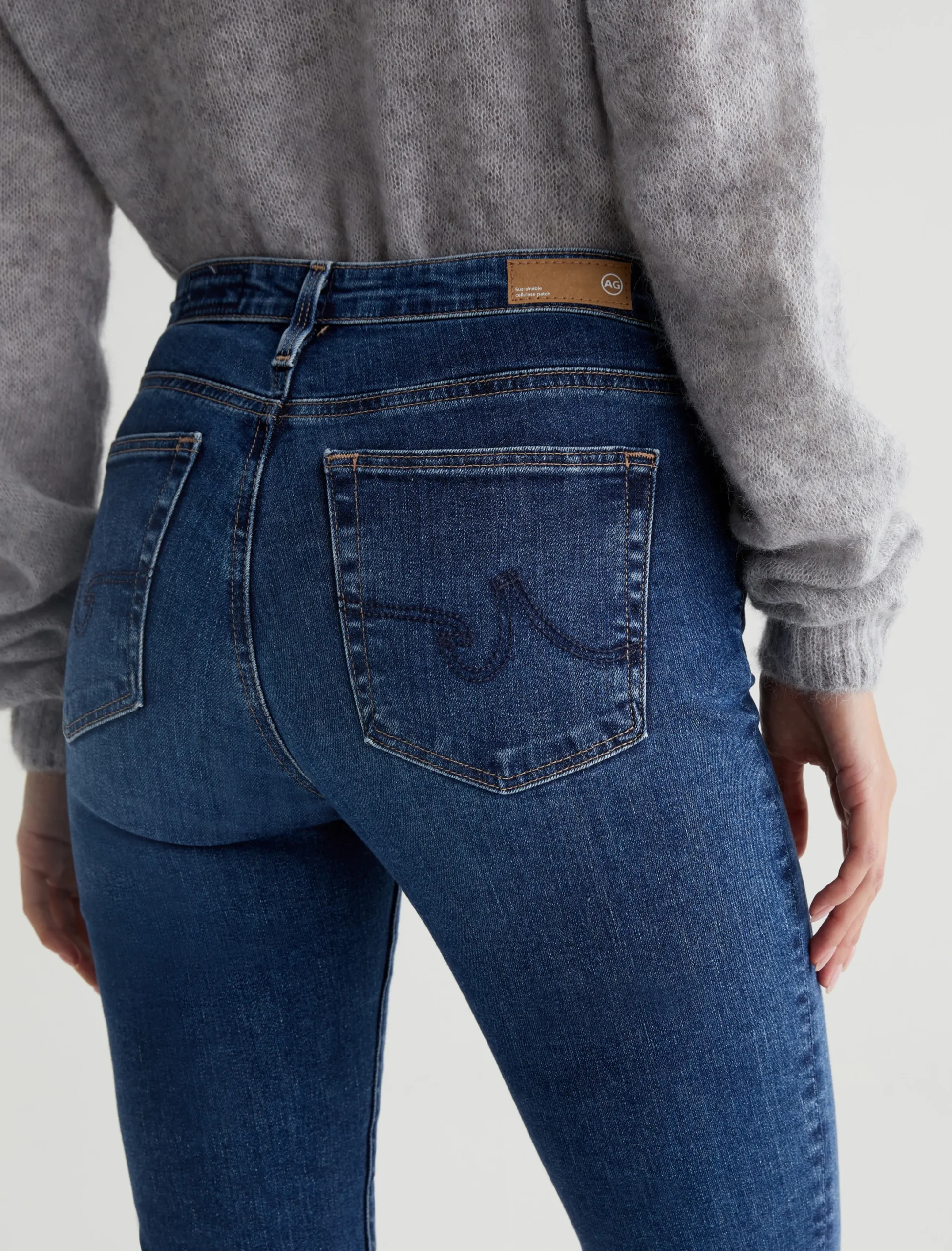 Women AG Jeans Prima Vapor Wash